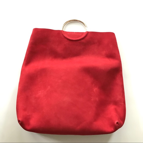 Able Red Fozi Foldover Clutch - Picture 7 of 9